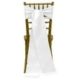 thumbnail image 1 of Ultimate Textile Bridal Satin 8 x 100-Inch Chair Tie Sash Duchess, 1 of 3