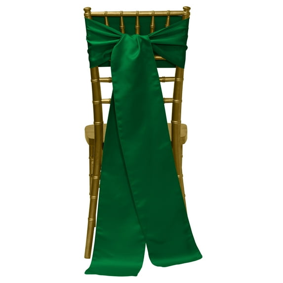 Ultimate Textile Bridal Satin 8 x 100-Inch Chair Tie Sash Duchess