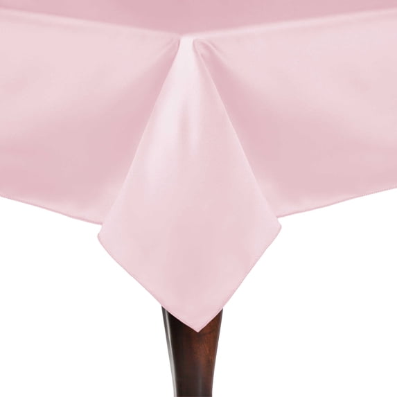 Ultimate Textile Bridal Satin 84 x 84-Inch Square Tablecloth