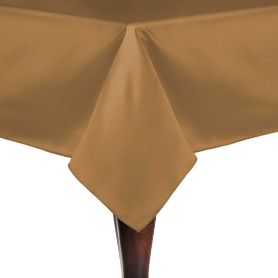 Ultimate Textile Bridal Satin 90 x 90-Inch Square Tablecloth