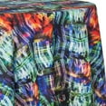 thumbnail image 1 of Ultimate Textile Check Abstract 90-Inch Round Patterned Tablecloth, 1 of 2
