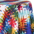 thumbnail image 1 of Ultimate Textile Check Multi 96-Inch Round Patterned Tablecloth, 1 of 2