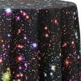 thumbnail image 1 of Ultimate Textile Colorful Galaxy 90-Inch Round Patterned Tablecloth, 1 of 2