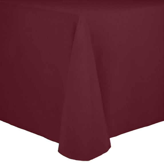 Ultimate Textile Cotton-feel 108 x 132-Inch Rectangular Tablecloth Brick Rust Red