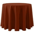 thumbnail image 1 of Ultimate Textile Cotton-feel 114-Inch Round Fine Dining Tablecloth, 1 of 3
