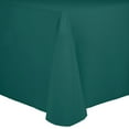 thumbnail image 1 of Ultimate Textile Cotton-feel 120 x 120-Inch Square Tablecloth Teal, 1 of 3