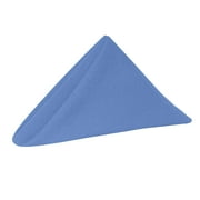 Ultimate Textile Cotton-feel 20 x 20-Inch Dinner Napkins (1 Dozen) Periwinkle Blue