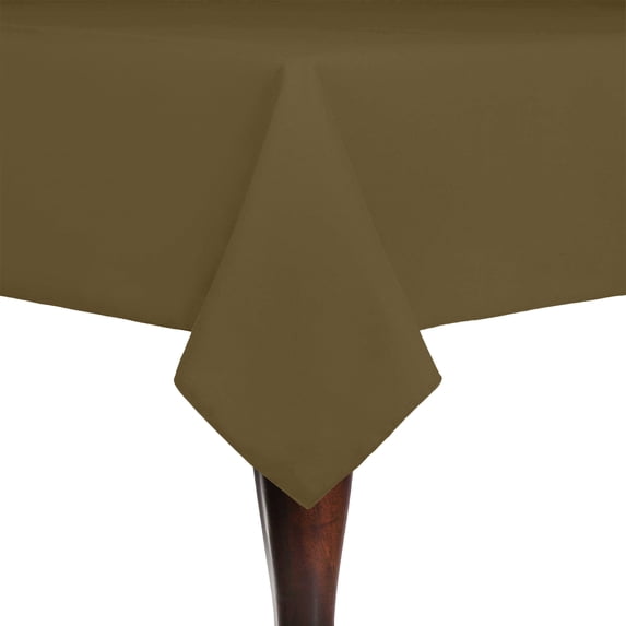 Ultimate Textile Cotton-feel 54 x 54-Inch Square Fine Dining Tablecloth
