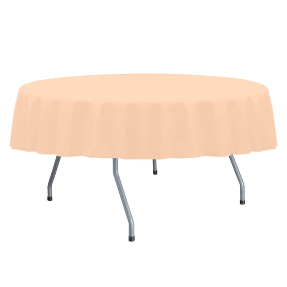Ultimate Textile Cotton-feel 60-Inch Round Fine Dining Tablecloth
