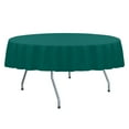 thumbnail image 1 of Ultimate Textile Cotton-feel 60-Inch Round Tablecloth Teal, 1 of 3