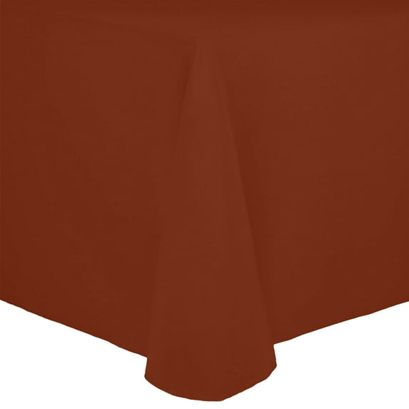 Ultimate Textile Cotton-feel 60 x 120-Inch Oval Fine Dining Tablecloth