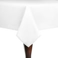 thumbnail image 1 of Ultimate Textile Cotton-feel 60 x 144-Inch Rectangular Tablecloth White, 1 of 3