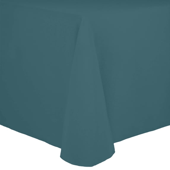 Ultimate Textile Cotton-feel 60 x 84-Inch Oval Fine Dining Tablecloth