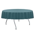 thumbnail image 1 of Ultimate Textile Cotton-feel 84-Inch Round Fine Dining Tablecloth, 1 of 3