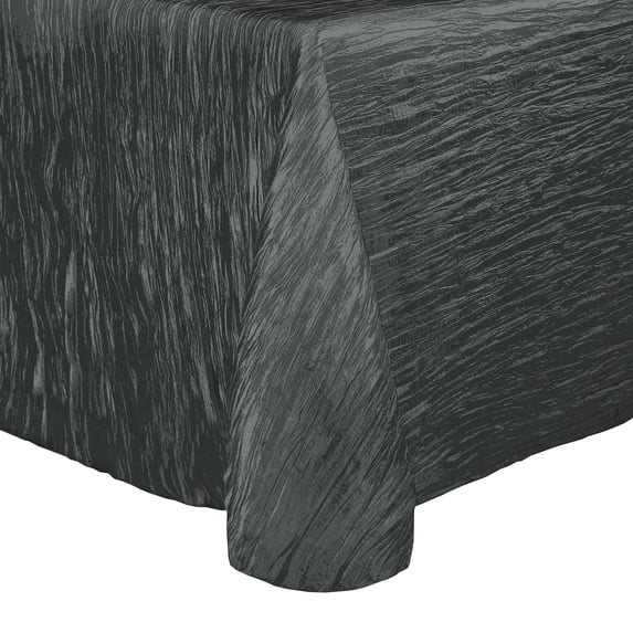 Ultimate Textile Crinkle Taffeta - Delano 102-Inch Round Tablecloth