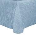 thumbnail image 1 of Ultimate Textile Crinkle Taffeta - Delano 114-Inch Round Tablecloth Ice Blue, 1 of 3