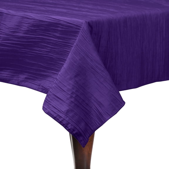 Ultimate Textile Crinkle Taffeta - Delano 45 x 45-Inch Square Tablecloth
