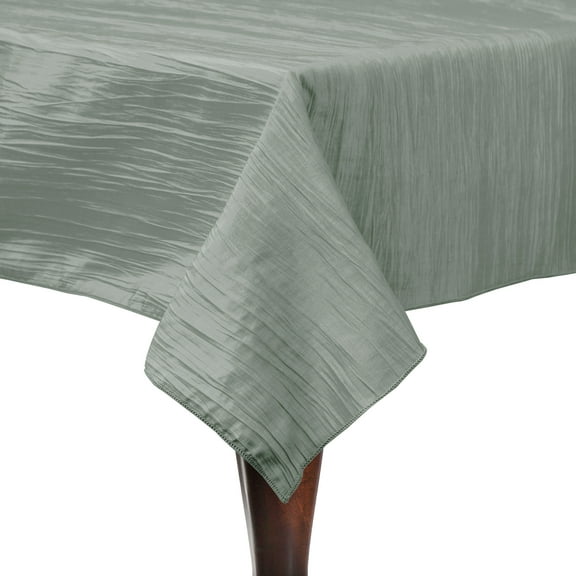 Ultimate Textile Crinkle Taffeta - Delano 45 x 45-Inch Square Tablecloth