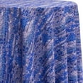 thumbnail image 1 of Ultimate Textile Desert Blue 102-Inch Round Patterned Tablecloth, 1 of 2
