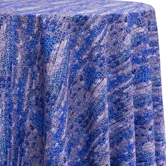 Ultimate Textile Desert Blue 72-Inch Round Tablecloth