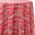 thumbnail image 1 of Ultimate Textile Desert Red 108-Inch Round Patterned Tablecloth, 1 of 2