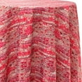 thumbnail image 1 of Ultimate Textile Desert Red 120-Inch Round Patterned Tablecloth, 1 of 2