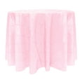 thumbnail image 1 of Ultimate Textile Embroidered Pintuck Taffeta 114-Inch Round Tablecloth Bubble Gum Pink, 1 of 3