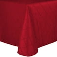 thumbnail image 1 of Ultimate Textile Embroidered Pintuck Taffeta 60 x 102-Inch Oval Tablecloth, 1 of 2