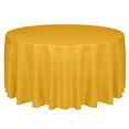 thumbnail image 1 of Ultimate Textile Faux Burlap - Havana 114-Inch Round Tablecloth, 1 of 3