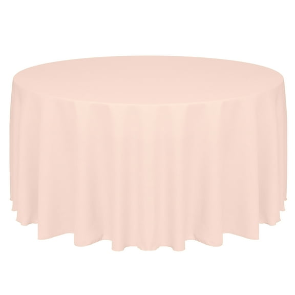 Ultimate Textile Faux Burlap - Havana 114-Inch Round Tablecloth