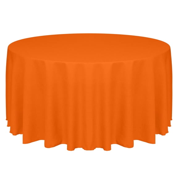 Ultimate Textile Faux Burlap - Havana 126-Inch Round Tablecloth