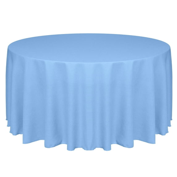 Ultimate Textile Faux Burlap - Havana 126-Inch Round Tablecloth