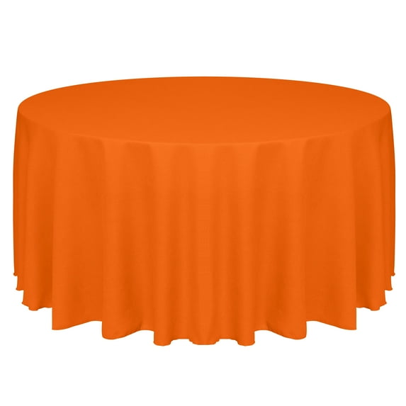 Ultimate Textile Faux Burlap - Havana 132-Inch Round Tablecloth