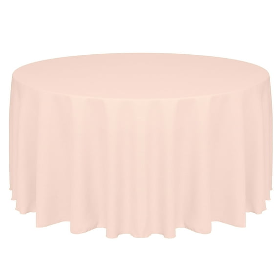 Ultimate Textile Faux Burlap - Havana 132-Inch Round Tablecloth