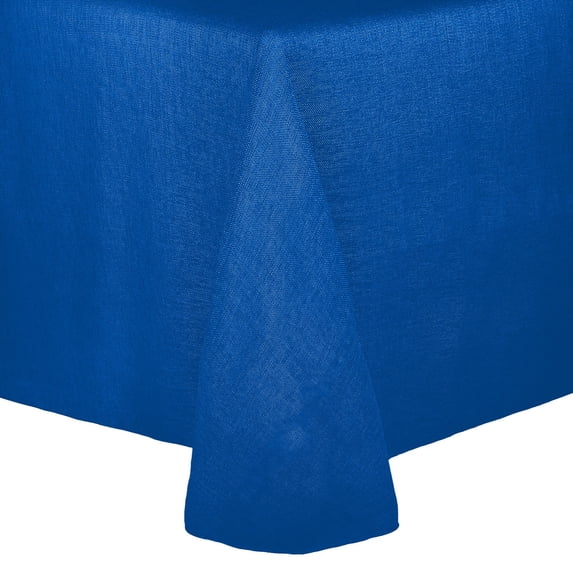Ultimate Textile Faux Burlap - Havana 132 x 132-Inch Square Tablecloth