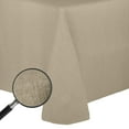 thumbnail image 1 of Ultimate Textile Faux Burlap - Havana 54 x 120-Inch Oval Tablecloth, 1 of 3