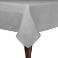 thumbnail image 1 of Ultimate Textile Faux Burlap - Havana 54 x 96-Inch Rectangular Tablecloth - Basket Weave, Silver Grey, 1 of 3