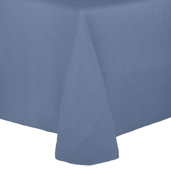 Ultimate Textile Faux Burlap - Havana 60 x 102-Inch Oval Tablecloth