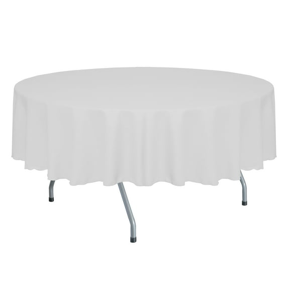 Ultimate Textile Faux Burlap - Havana 72-Inch Round Tablecloth