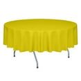 thumbnail image 1 of Ultimate Textile Faux Burlap - Havana 84-Inch Round Tablecloth, 1 of 3