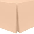 thumbnail image 1 of Ultimate Textile Fitted Tablecloth - Shirred Pleat Table Skirt, 1 of 3