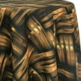 thumbnail image 1 of Ultimate Textile Gold Rings 72-Inch Round Tablecloth, 1 of 2