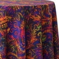 thumbnail image 1 of Ultimate Textile Golden Paisley 72-Inch Round Tablecloth, 1 of 2