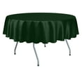 thumbnail image 1 of Ultimate Textile Herringbone - Fandango 84-Inch Round Tablecloth, Hunter Green, 1 of 3