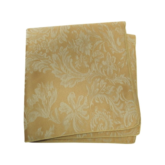Ultimate Textile Miranda 10 x 10-Inch Damask Cloth Cocktail Napkins