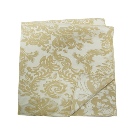 Ultimate Textile Miranda 10 x 10-Inch Damask Cloth Cocktail Napkins
