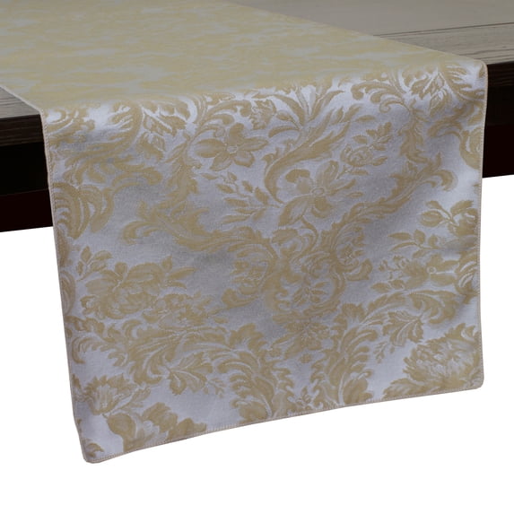 Ultimate Textile Miranda 14 x 108-Inch Damask Table Runner