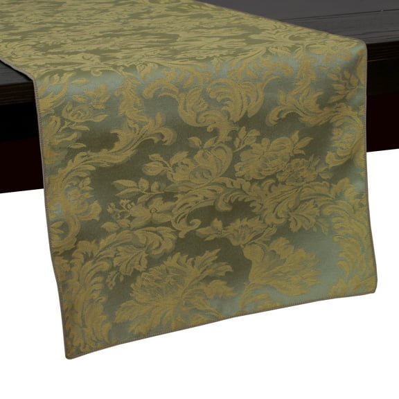 Ultimate Textile Miranda 14 x 108-Inch Damask Table Runner