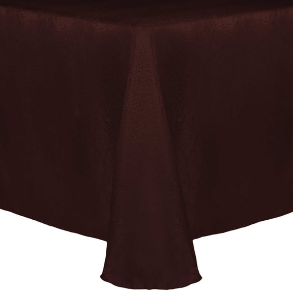 Ultimate Textile Modern Damask Kenya 108 x 156-Inch Oval Tablecloth