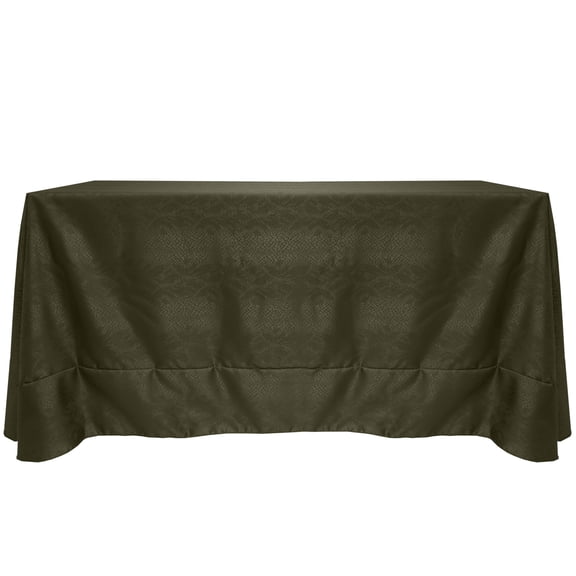 Ultimate Textile Modern Damask Kenya 90 x 120-Inch Rectangular Tablecloth